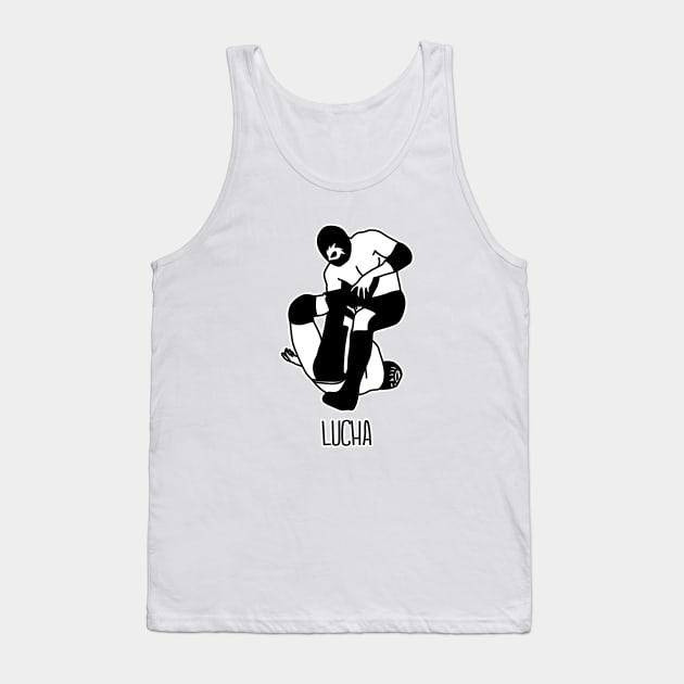 Lucha7 Tank Top by RK58
